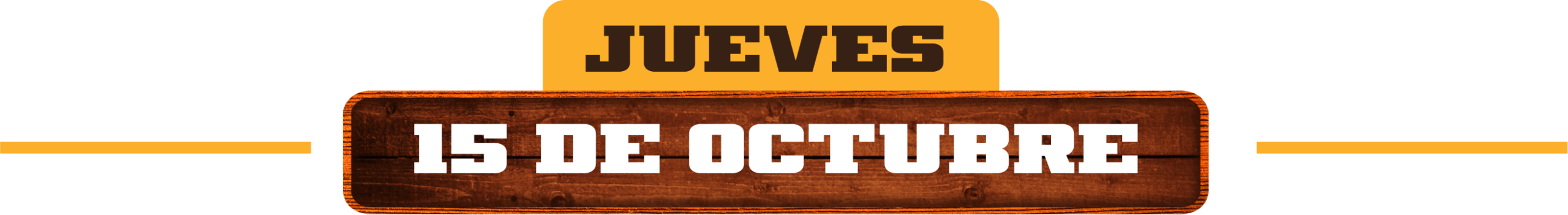 Jueves 15 de octubre